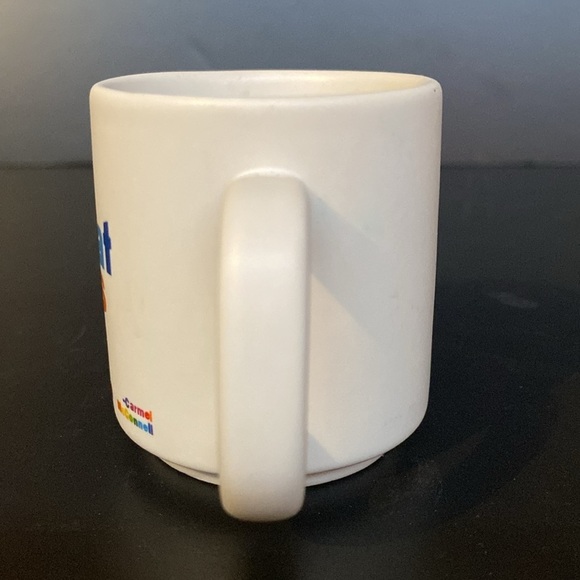 Quotables Mini Mug "Do More Of What Makes Happy" Raindow Espresso Cup - Picture 3 of 7